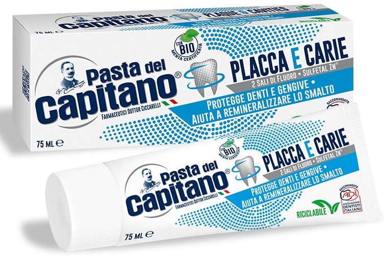 DENTIFRICIO P CAPITANO PLACCA E CARIE